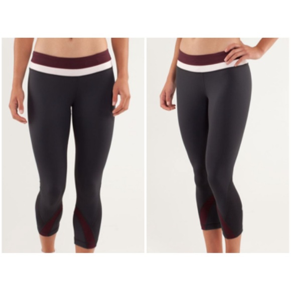 lululemon athletica Pants - Lululemon Run: Inspire Crop II leggings sz 4